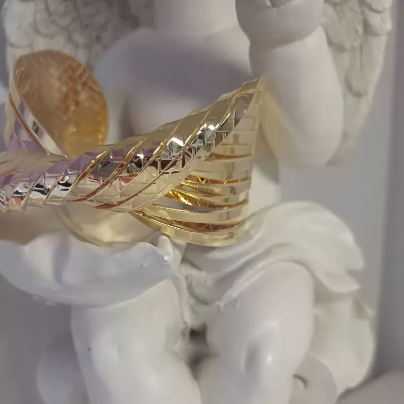 Bracciale rigido Treccia gold