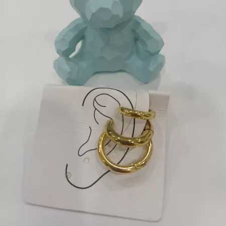 Tris di ear cuff gold