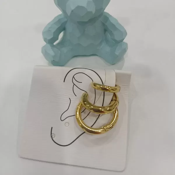 Tris di ear cuff gold