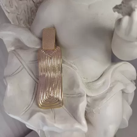 Orecchini Righe gold