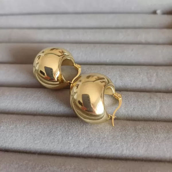 Orecchini Sfera gold