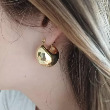 Orecchini Sfera gold 2
