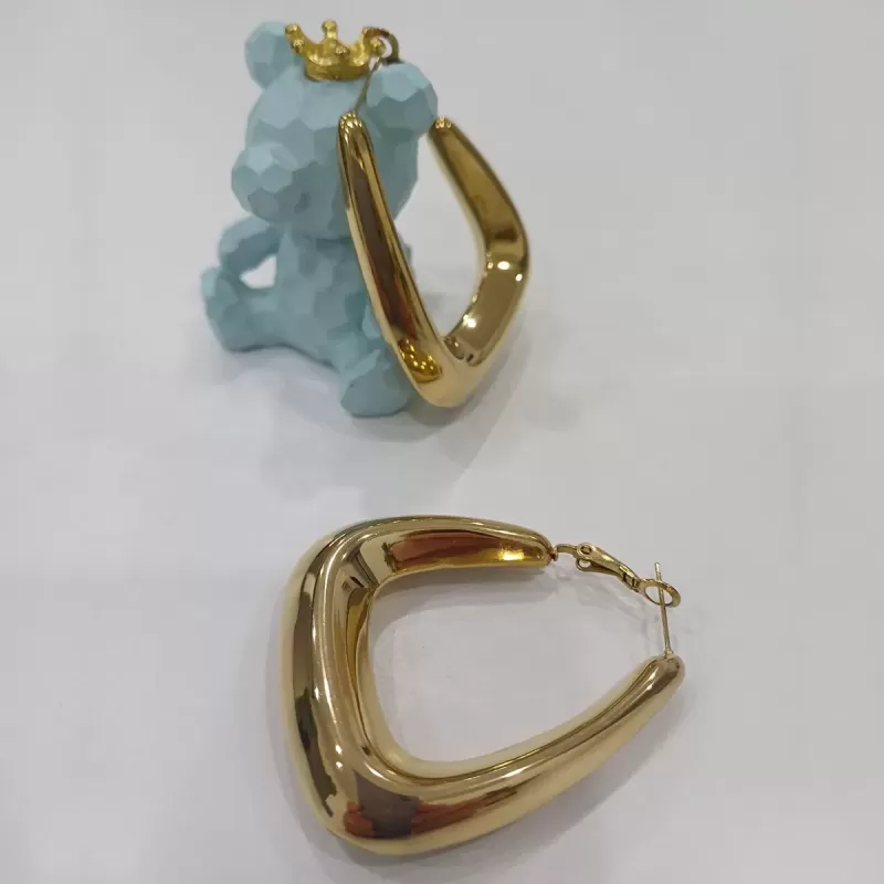 Orecchini Triangolo gold