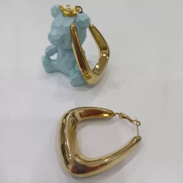 Orecchini Triangolo gold