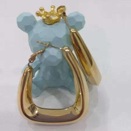 Orecchini Triangolo gold 2