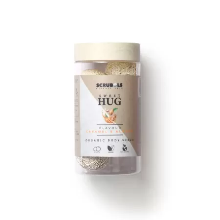 Scrub corpo Sweet Hug Caramello e Mandorla