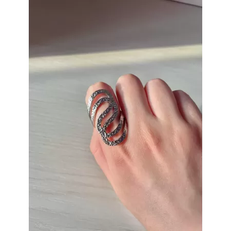 Anello Cleopatra silver 2