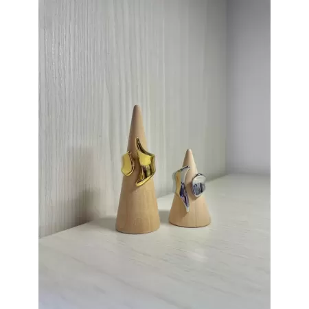 Anello controvento gold