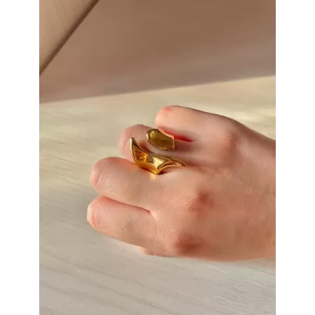 Anello controvento gold 2
