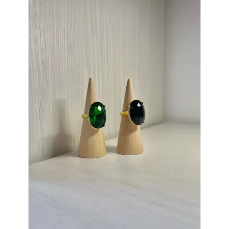 Anello pietra nera 2