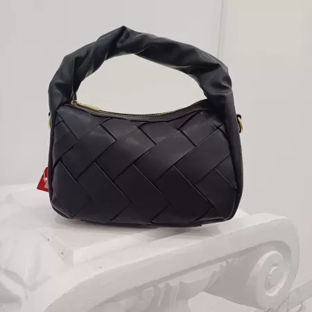 Borsa Pierre Cardin intrecci nero