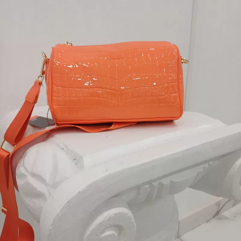 Borsa Pierre Cardin serpina arancione