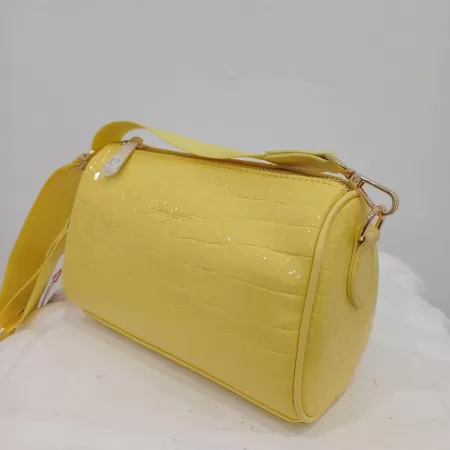 Borsa Pierre Cardin serpina giallo 2