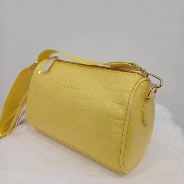 Borsa Pierre Cardin serpina giallo